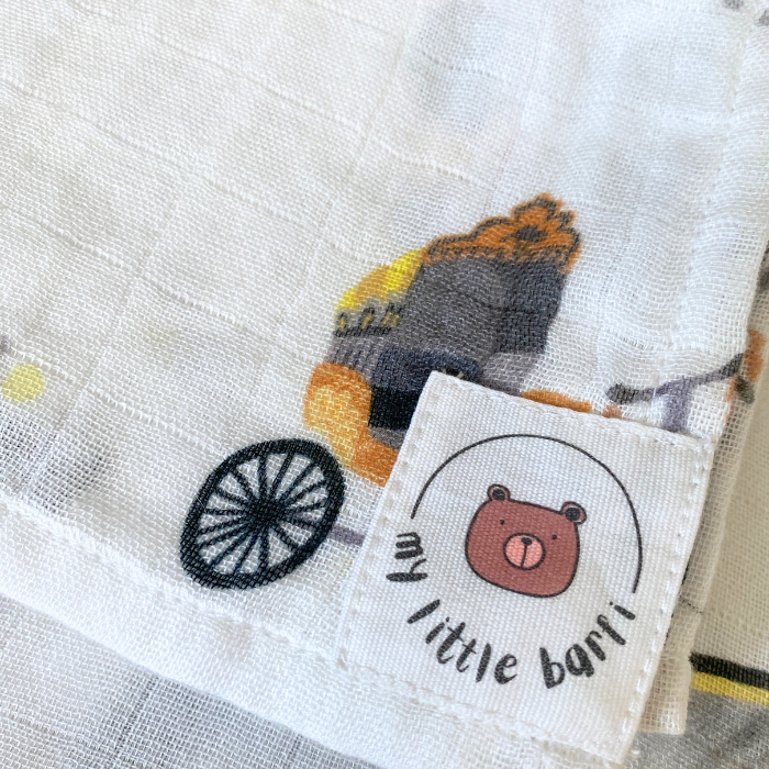 Rickshaw Muslin Swaddle Set (Pack of 2)