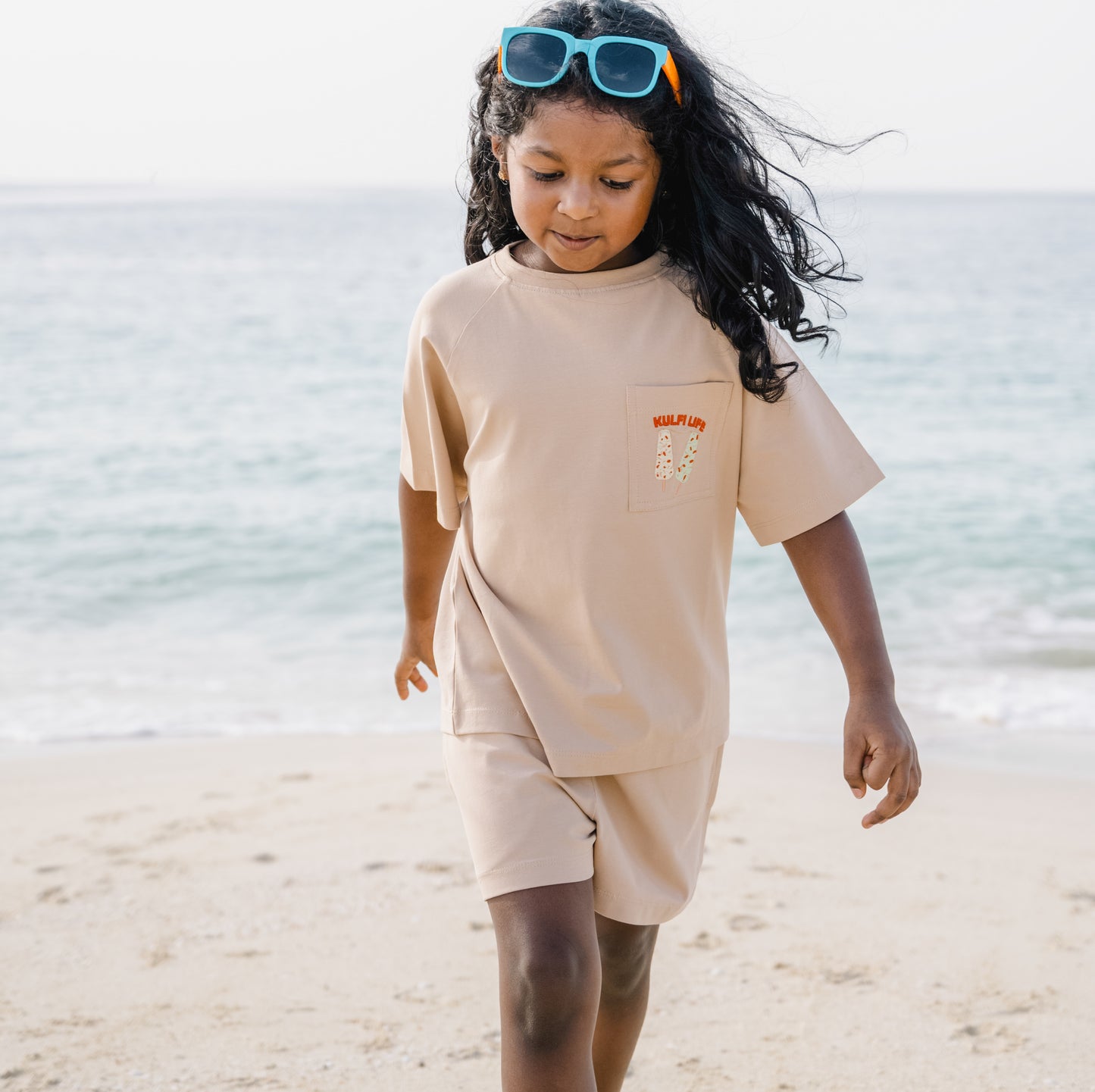 T-shirt and Shorts Set in Kulfi Life
