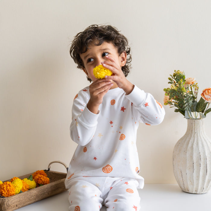 Dxb Jalebi Organic Cotton Pyjama Set
