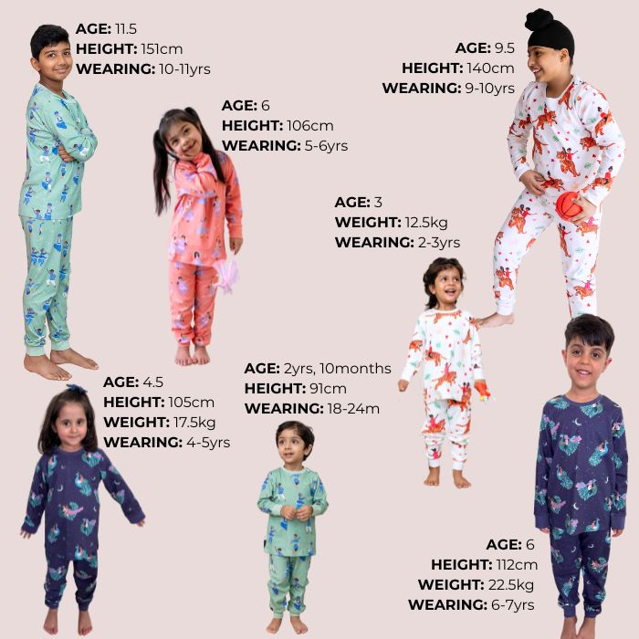 Tiger Print Organic Cotton Pullover Pyjama Set