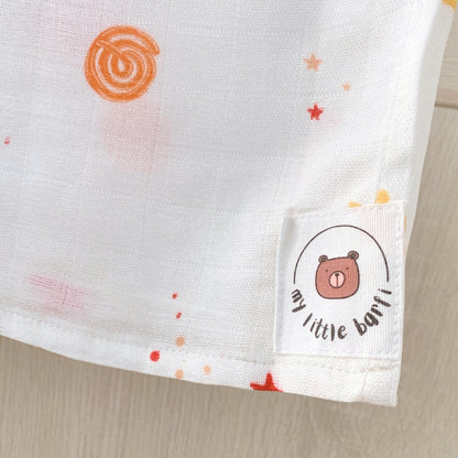 Single Pack Jalebi Organic Cotton & Bamboo Muslin Swaddle