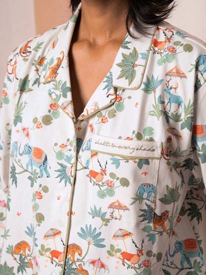 Long PJ Set in JANGAL [Up to 5'6"]