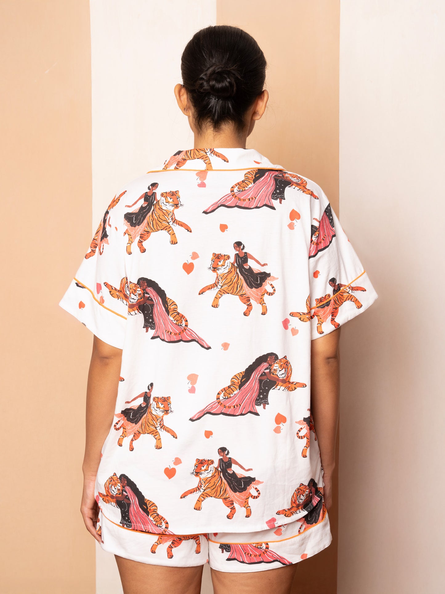 Short PJ Set in TIGER RANI