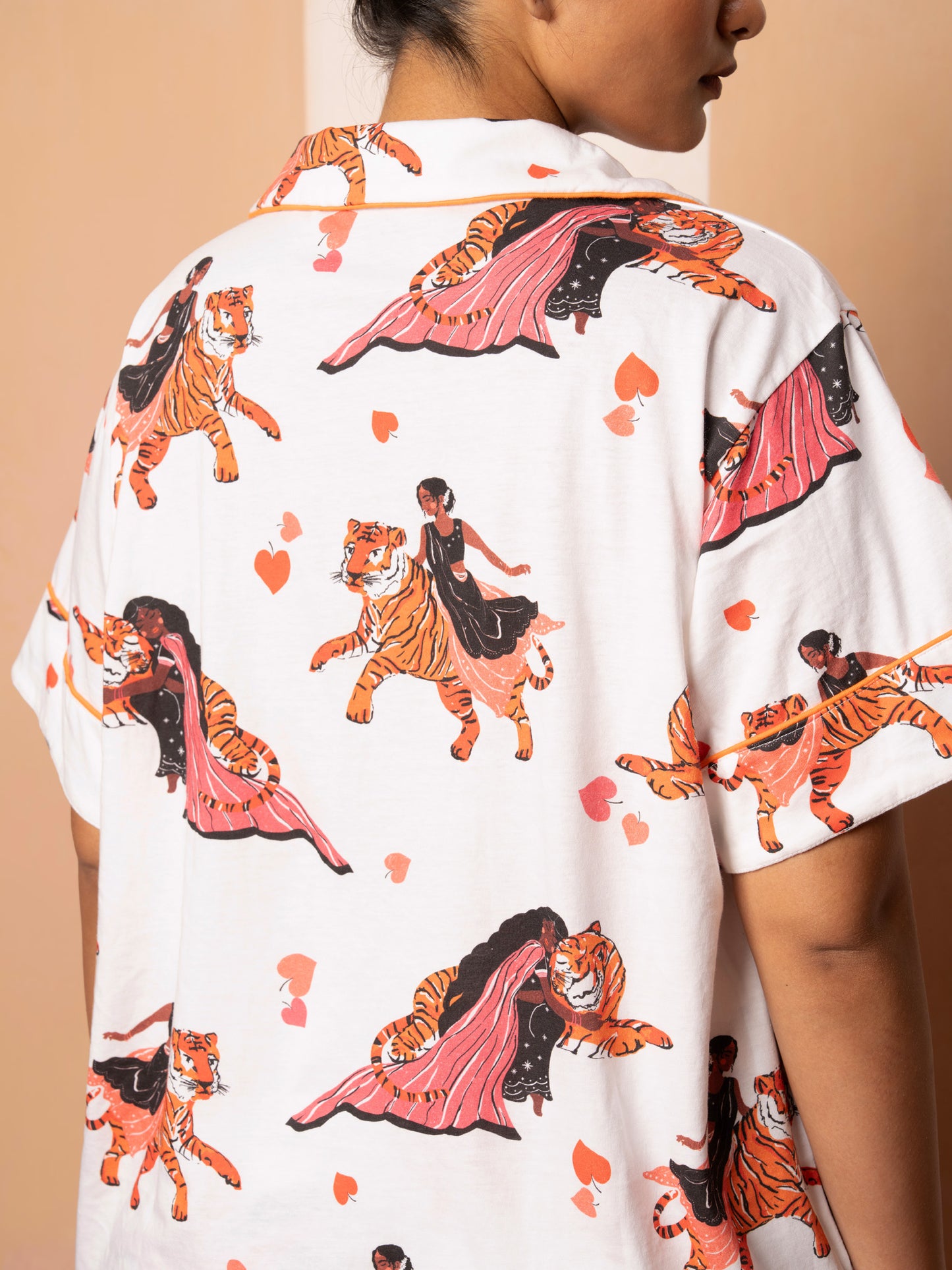 Short PJ Set in TIGER RANI