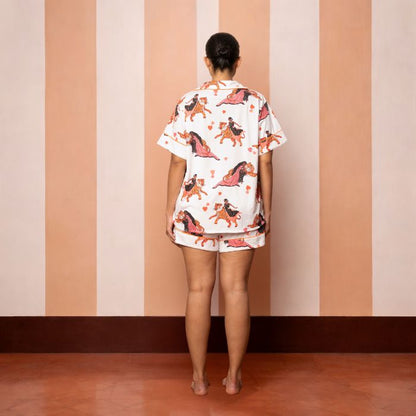 Short PJ Set in TIGER RANI