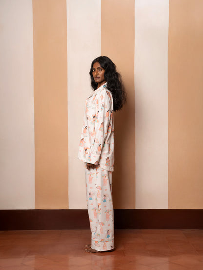 Long PJ Set in IT GIRLS (up to 5'6)