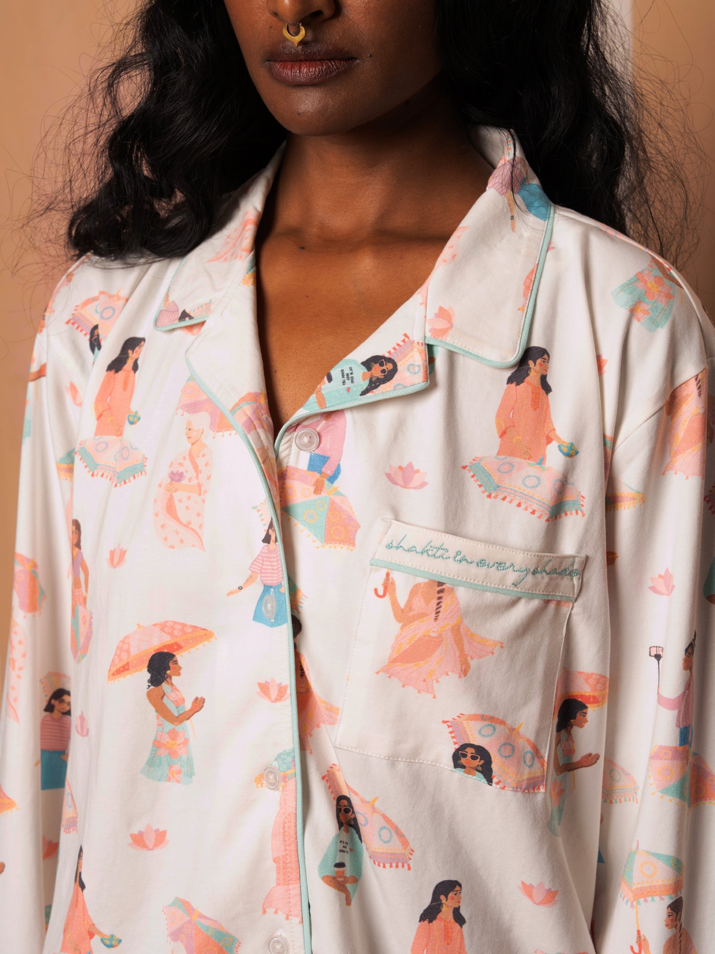 Long PJ Set in IT GIRLS (up to 5'6)