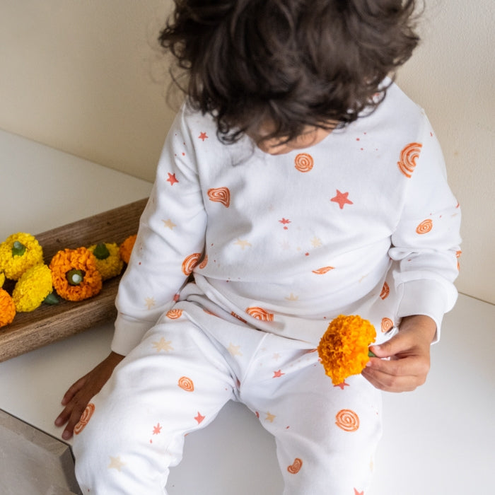 Jalebi Organic Cotton Pyjama Set