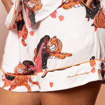 Short PJ Set in TIGER RANI