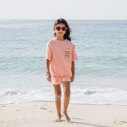 T-shirt and Shorts Set in Horn OK Please