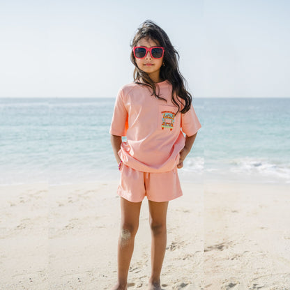 T-shirt and Shorts Set in Horn OK Please
