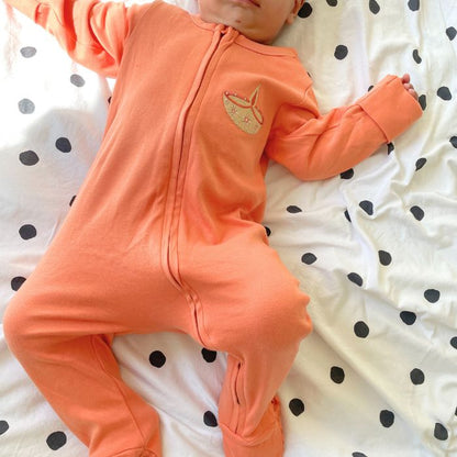 Embroidered Diya Sleepsuit