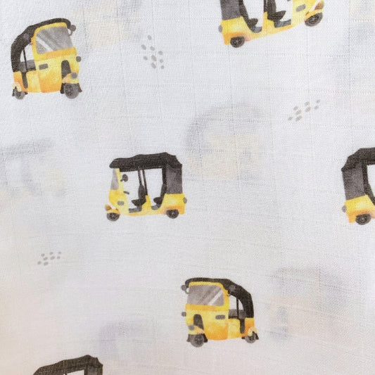 Dxb Rickshaw Muslin Swaddle Set (Pack of 2)