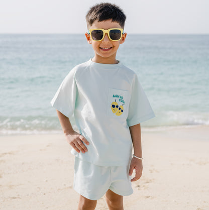 T-shirt and Shorts Set in Aam So Cool