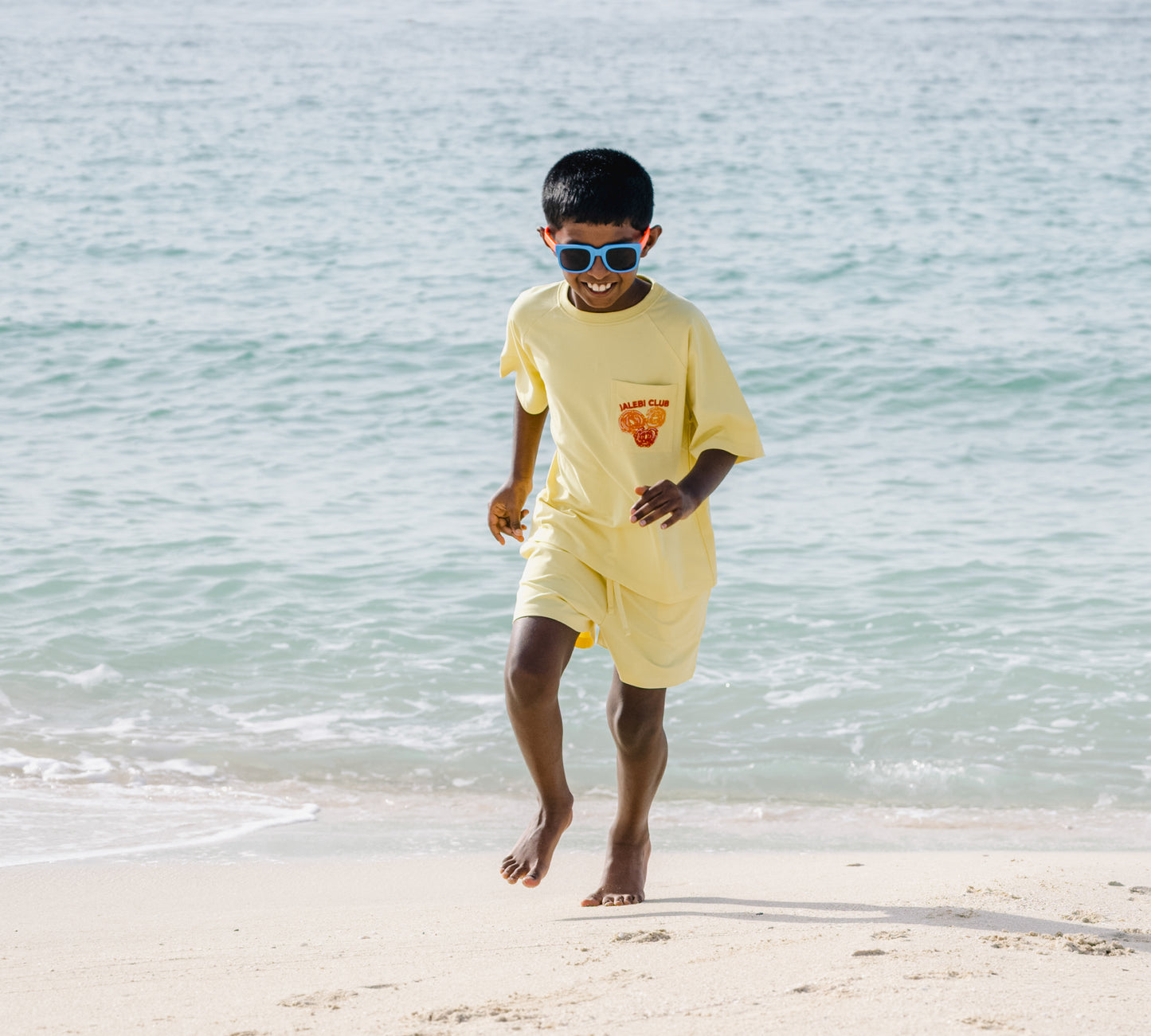T-shirt and Shorts Set in Jalebi Club