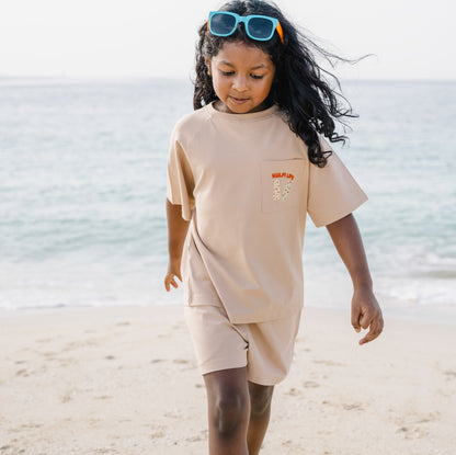 T-shirt and Shorts Set in Kulfi Life