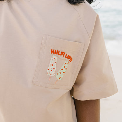 T-shirt and Shorts Set in Kulfi Life