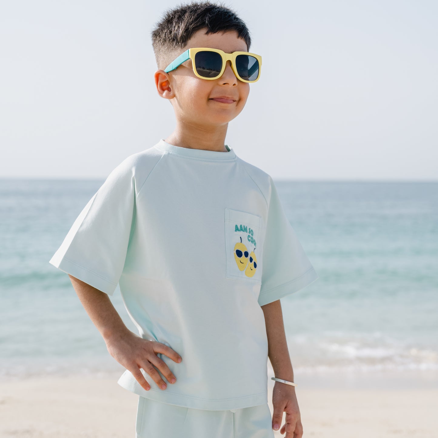 T-shirt and Shorts Set in Aam So Cool