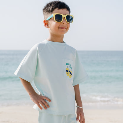 T-shirt and Shorts Set in Aam So Cool