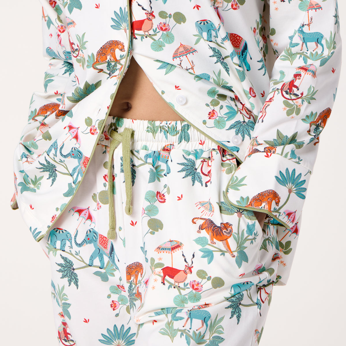Long PJ Set in JANGAL [Up to 5'6"]