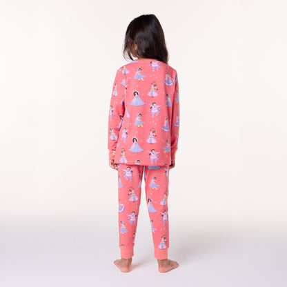 South Asian Dancers (Girls) | Organic Cotton Pyjama Set