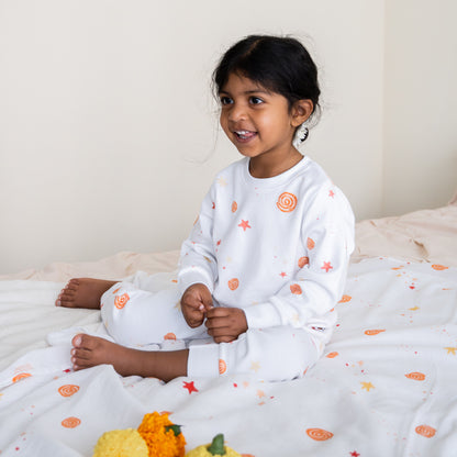 Jalebi Organic Cotton Pyjama Set