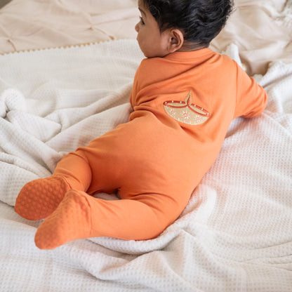 Embroidered Diya Sleepsuit