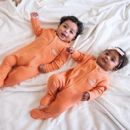 Embroidered Diya Sleepsuit