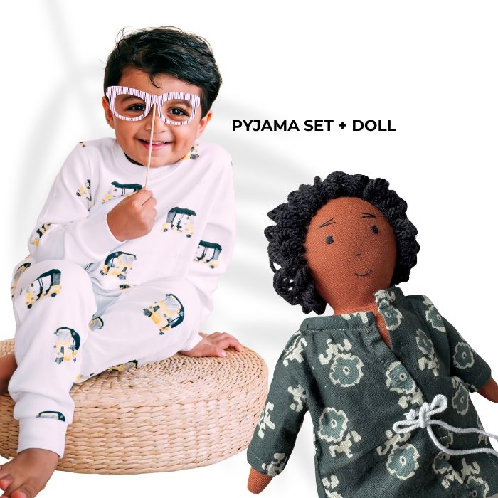 Pyjama + Doll Duo